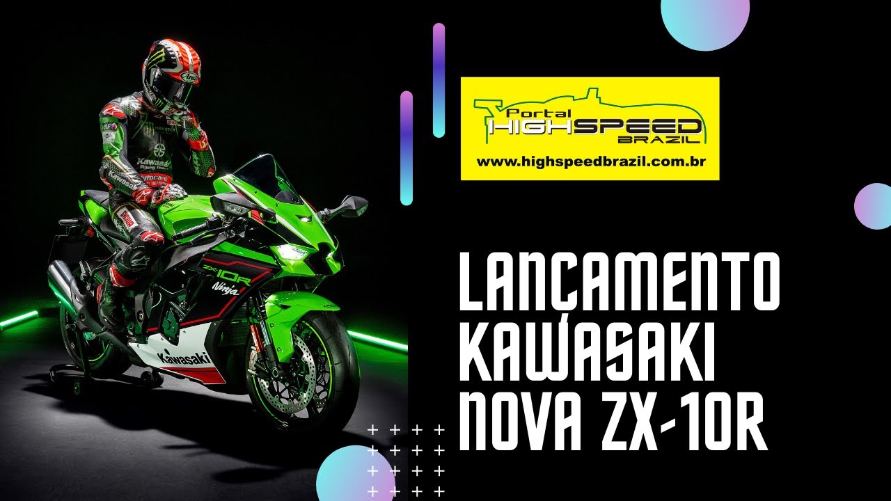 Lan&ccedil;amento Kawasaki | Ninja ZX-10R | Venha conhecer a nova Kawasaki Ninja ZX-10R 2021.