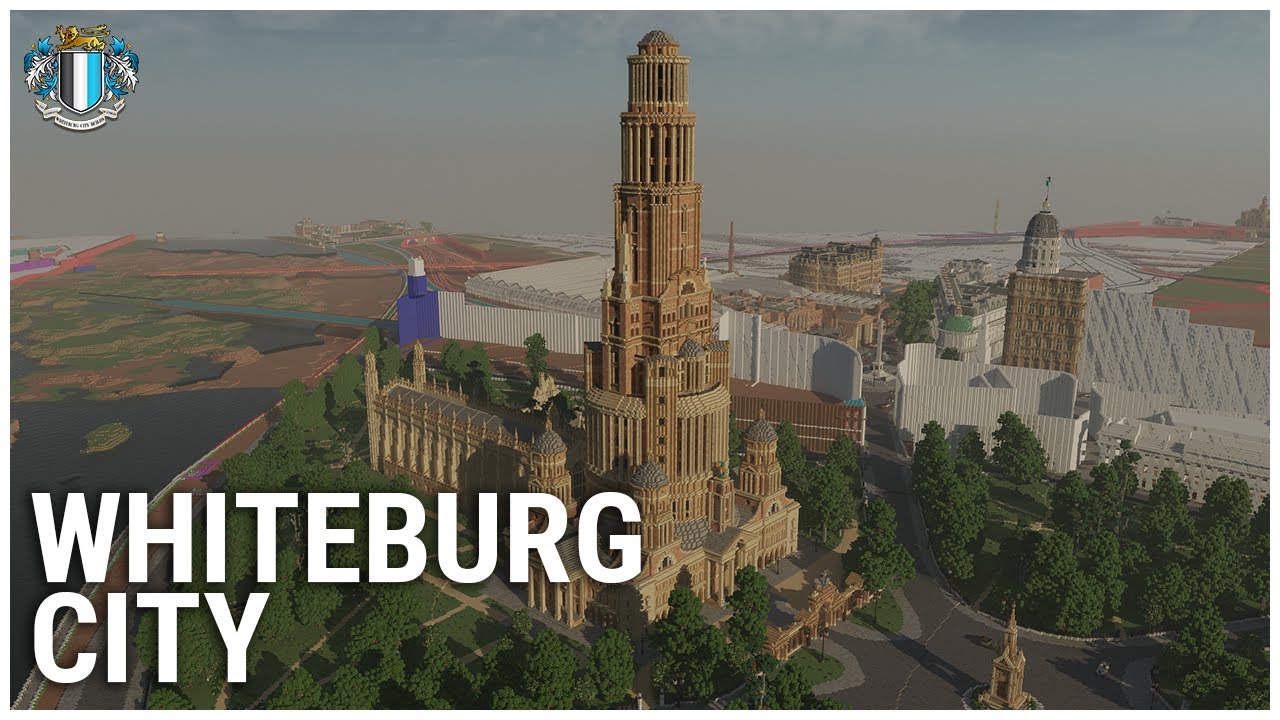 Whiteburg City - Minecraft Cinematic: Scenes from Terra 1912