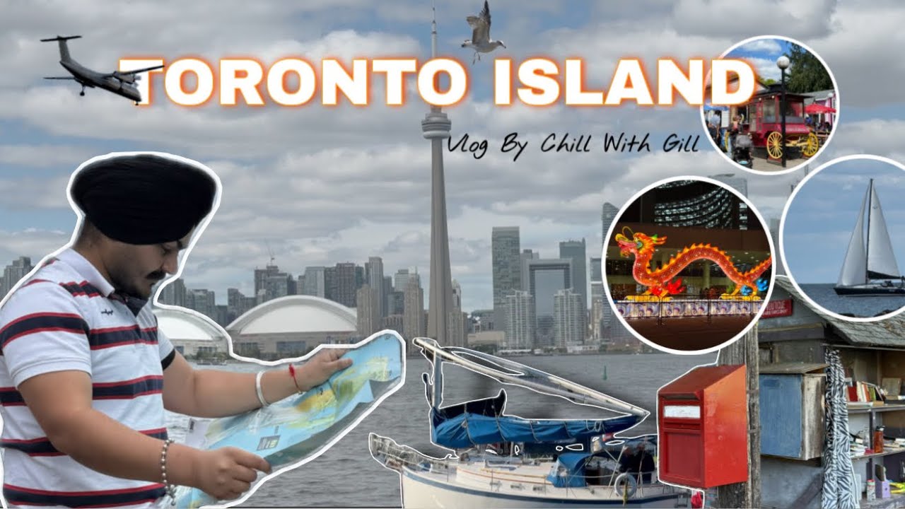 TORONTO ISLAND TRIP WITH FAMILY || TORONTO DOWNTOWN || FERRY RIDE || TORONTO NIGHTLIFE 😍