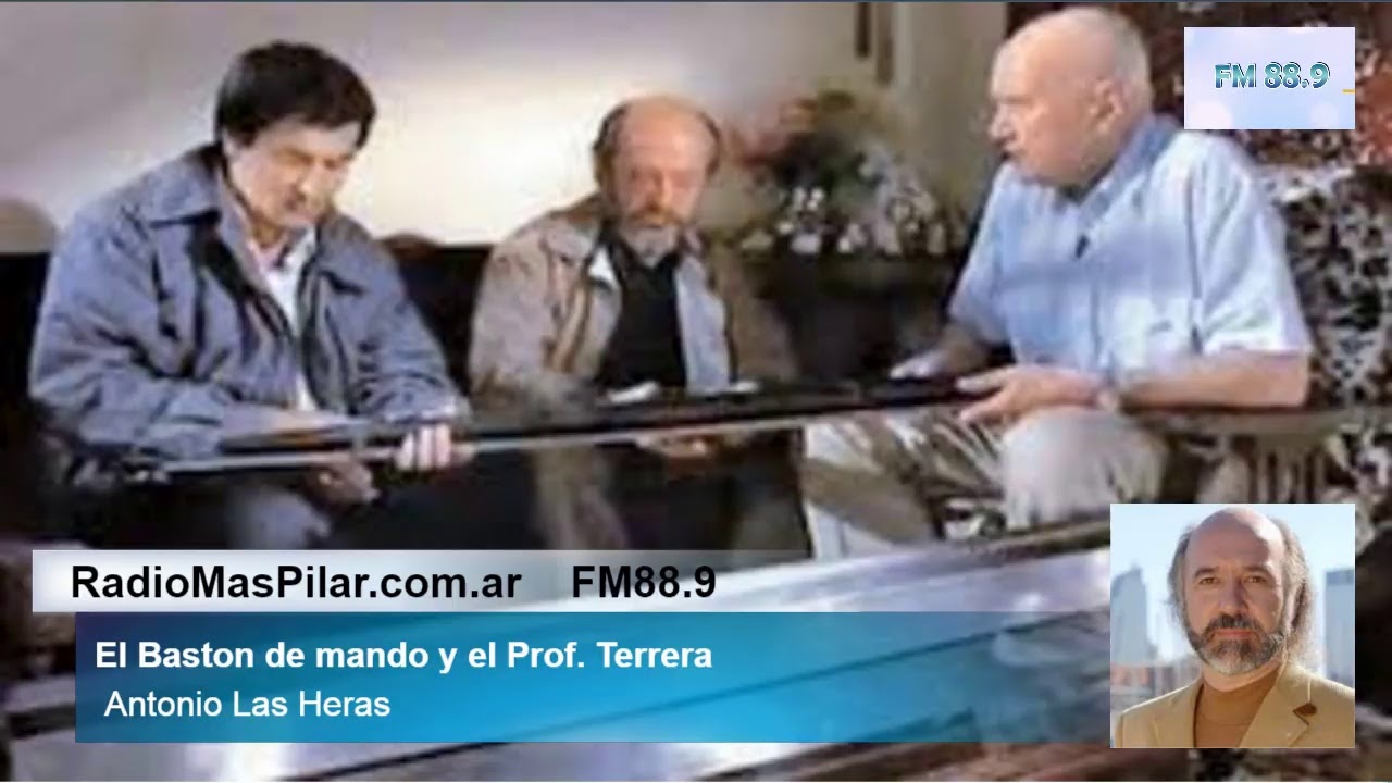 El Baston de mando y el Prof. Terrera - Antonio Las Heras