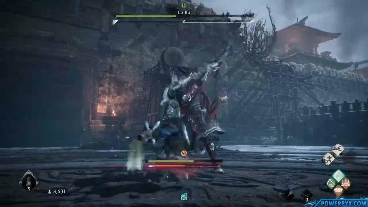 Wo Long Fallen Dynasty - Lu Bu Boss Fight (The Battle of Hulaoguan Pass)