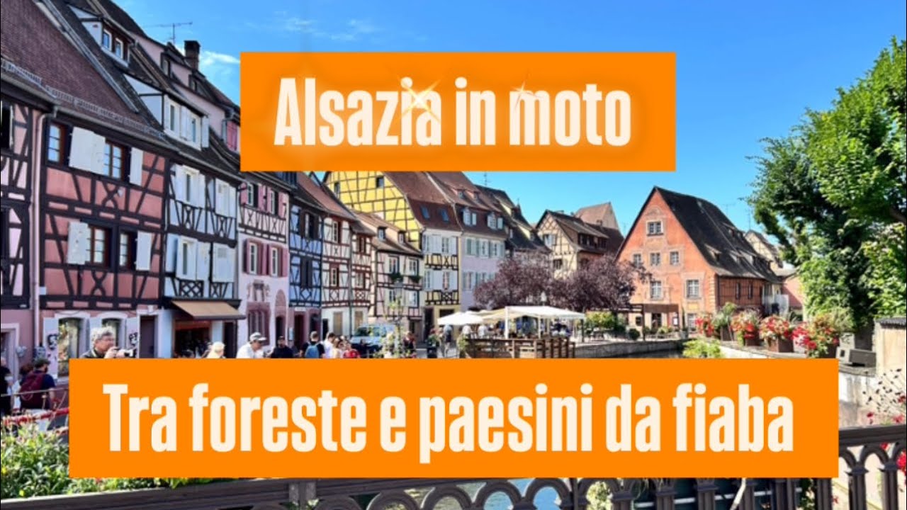 In moto tra Alsazia e Foresta Nera 4K