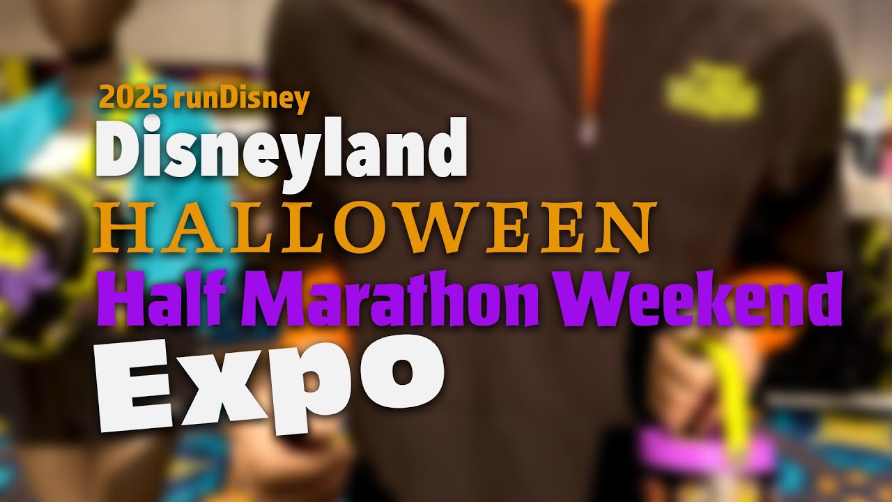 2025 runDisney Disneyland Halloween Half Marathon Weekend Expo