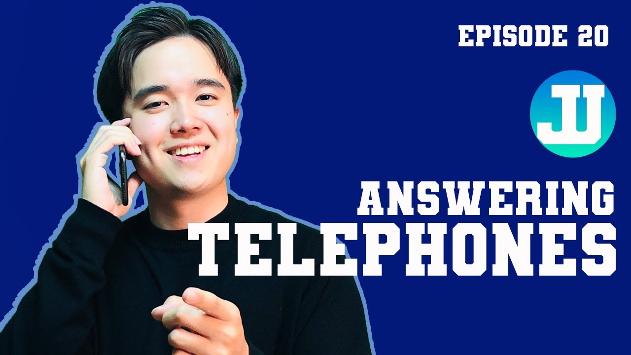 How to Answer a Telephone in Japan (Easy Japanese)