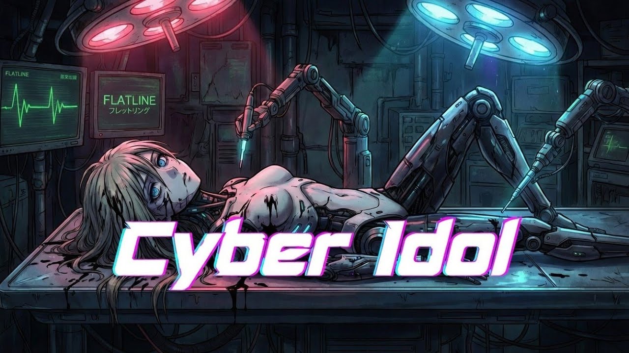 Cyber Idol :  Loved by Millions, Loved by None | Cyberpunk Goth Metal