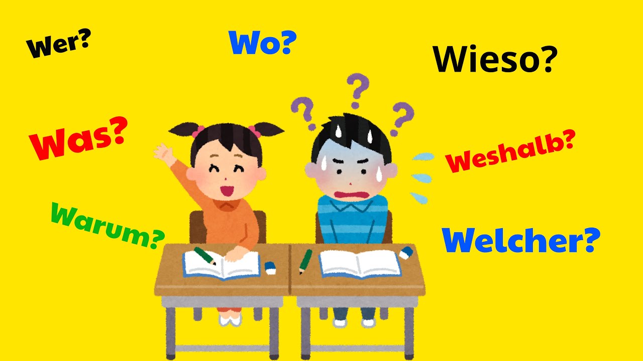Tiếng Đức A1 | 13 từ để hỏi (die W-Fragen) mà ai cũng phải biết