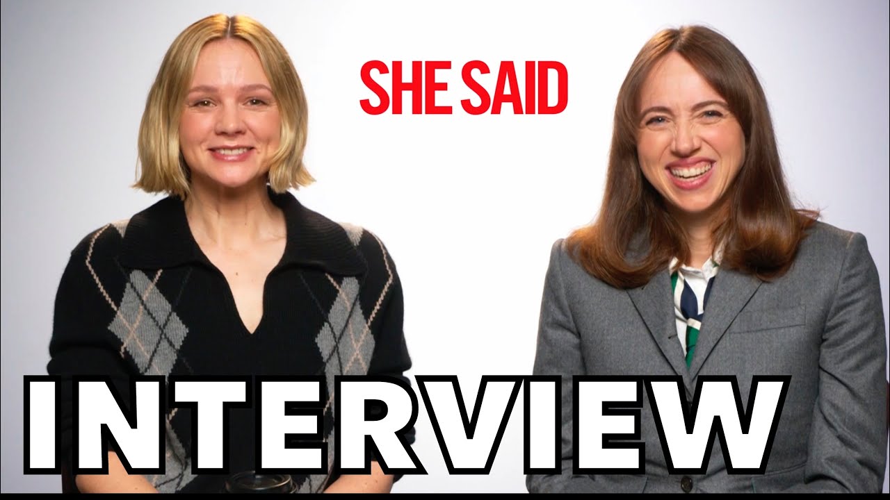 SHE SAID Cast Talks Downfall of Harvey Weinstein and How #MeToo Changed Hollywood | INTERVIEW