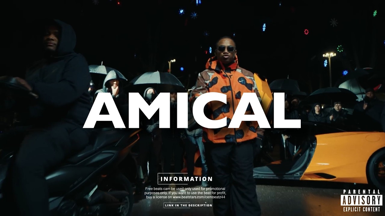 Bouss x Werenoi x SDM Type Beat |" Amical "| Dark Piano Instru Rap Sombre Freestyle 2025