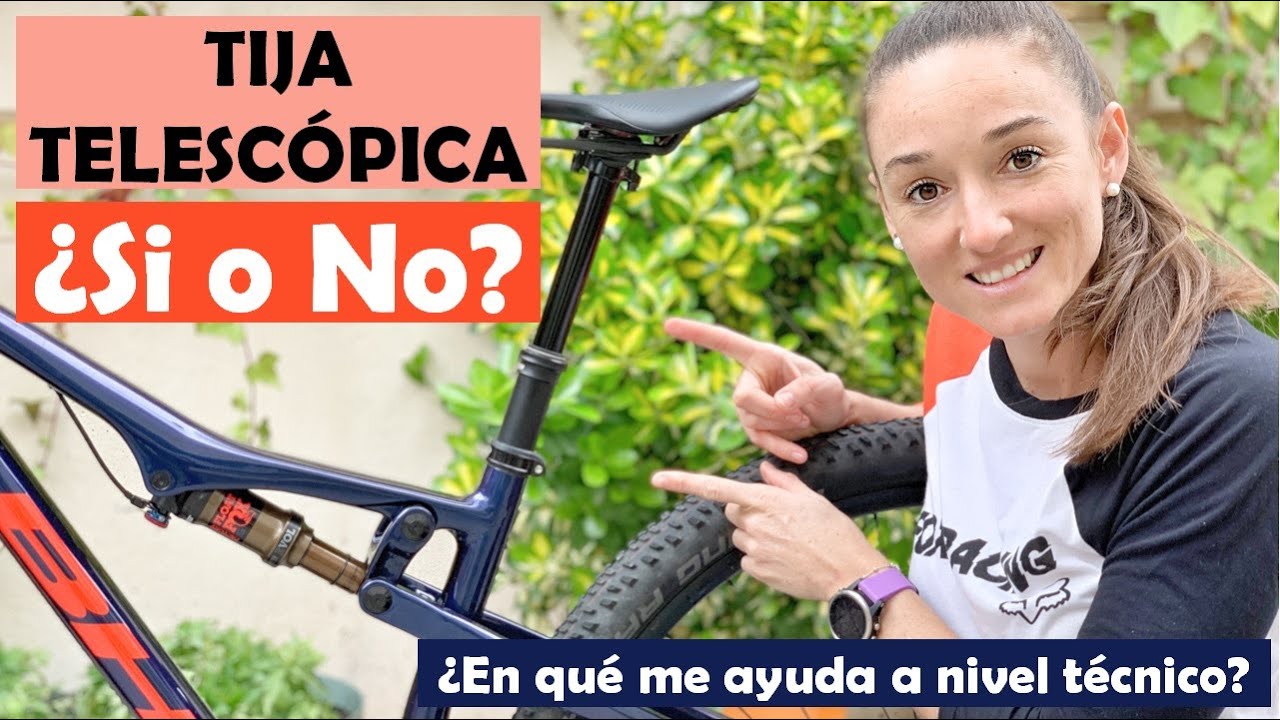 ✅ Tija telesc&oacute;pica: Si o No - &iquest;En qu&eacute; me ayuda en las bajadas t&eacute;cnicas en bicicleta de monta&ntilde;a MTB?