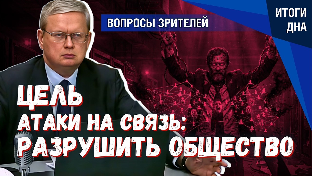 Разрушение самого общества — смысл действий одичалых в информационной сфере