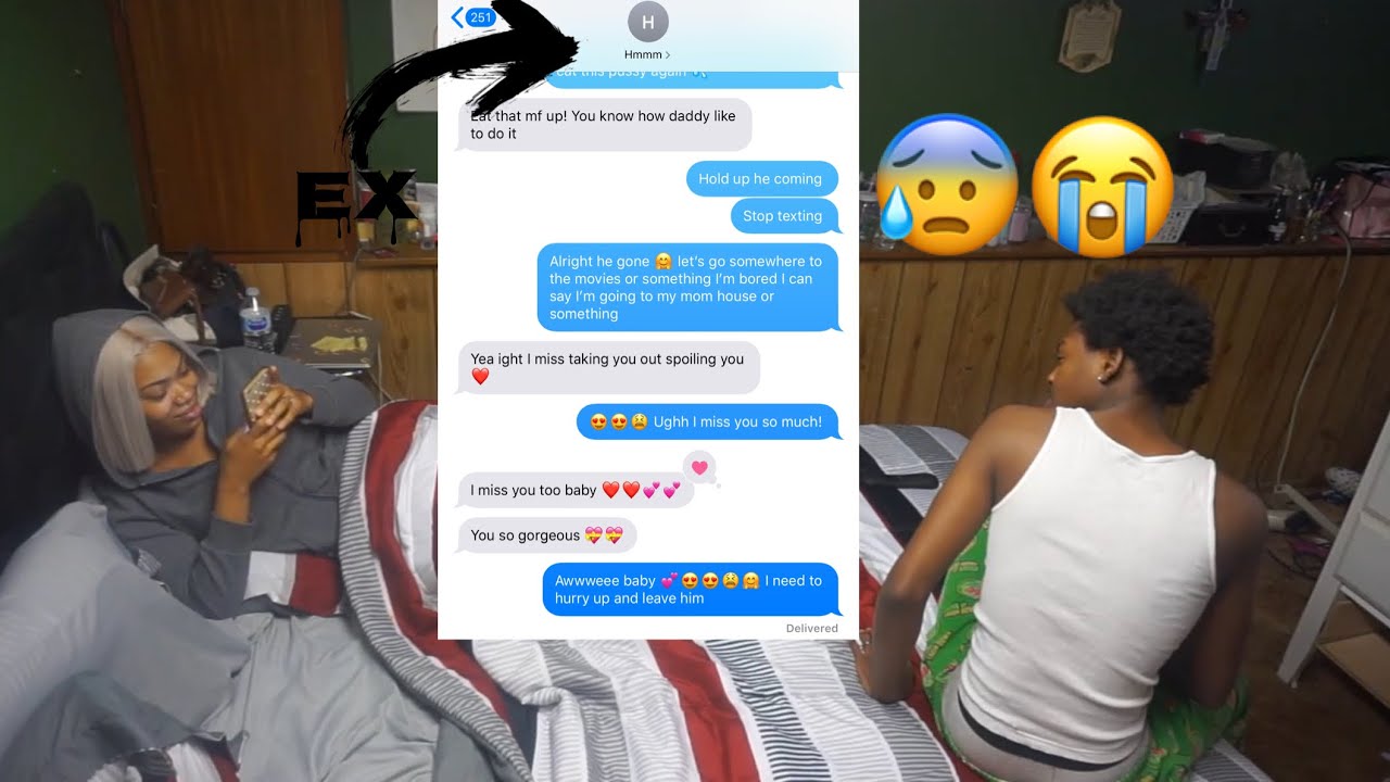 TEXTING MY EX PRANK ON BOYFRIEND!!!