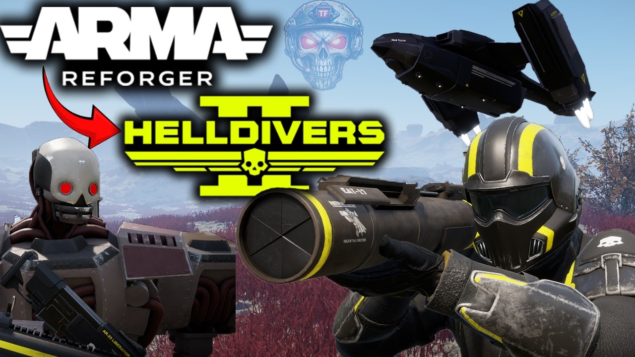HELLDIVERS 2 COMES TO ARMA REFORGER | DEMOCRACY MODS JUST ARRIVED