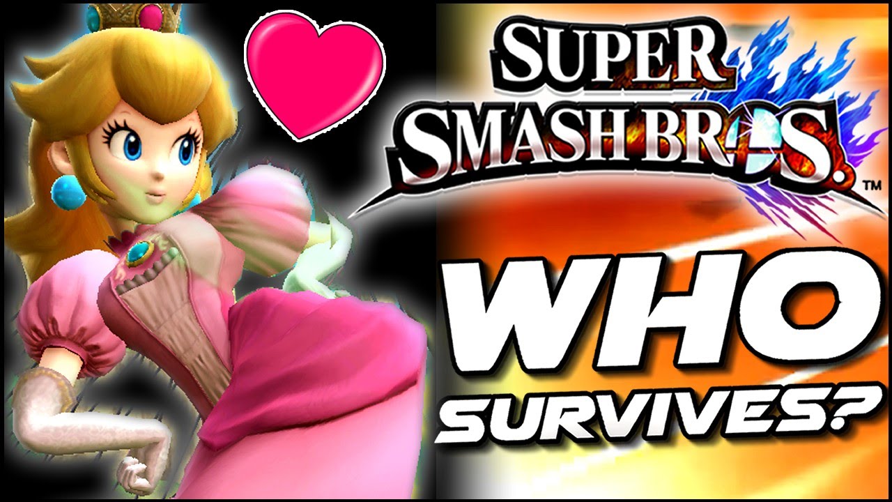Super Smash Bros WHO CAN SURVIVE Peach's Big Booty in Lava Trap? (Wii U)