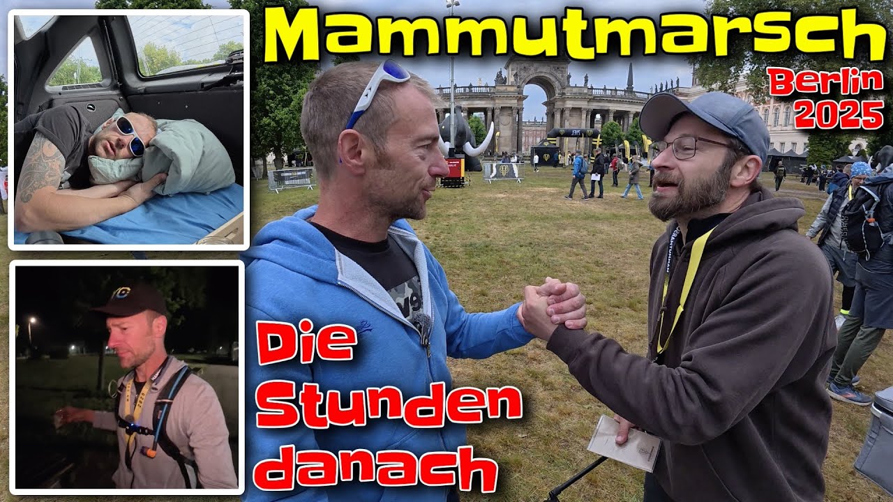 Mammutmarsch Berlin 2025 | Die Stunden danach