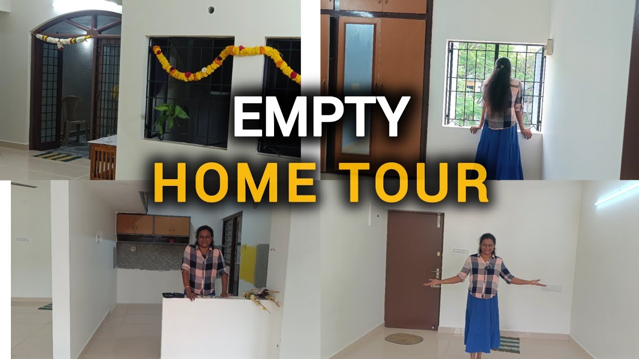 Empty home tour🏡 in tamil || Our new home tour🌼 