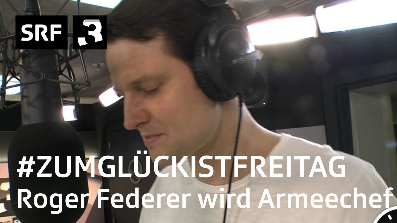 Roger Federer wird neuer Armeechef | Comedy mit Fabian Unteregger – «Zum Glück ist Freitag» | SRF