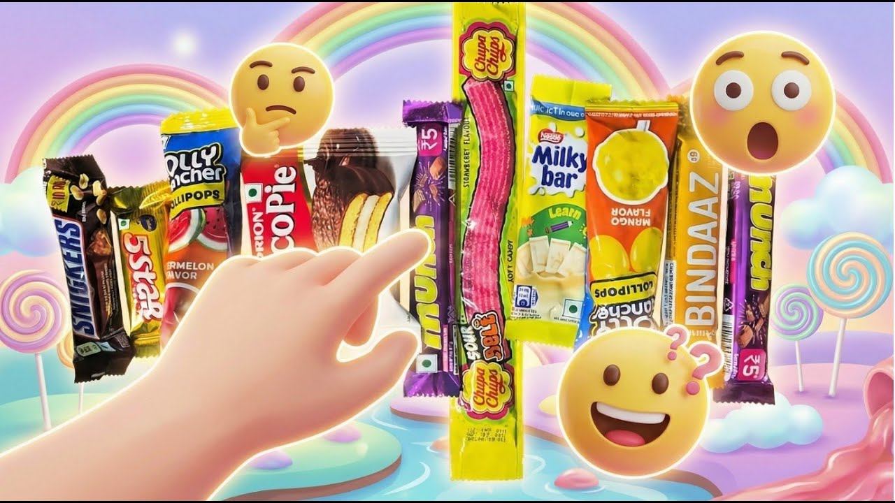 ASMR Chocolate & Candy 🍫🍭 Sweet Crunchy Sounds | NO TALKING | Kids Candy