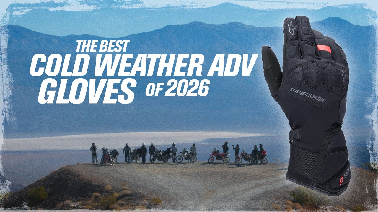 Лучшие перчатки для мотоциклов ADV/Dual Sport в холодную погоду | 2026