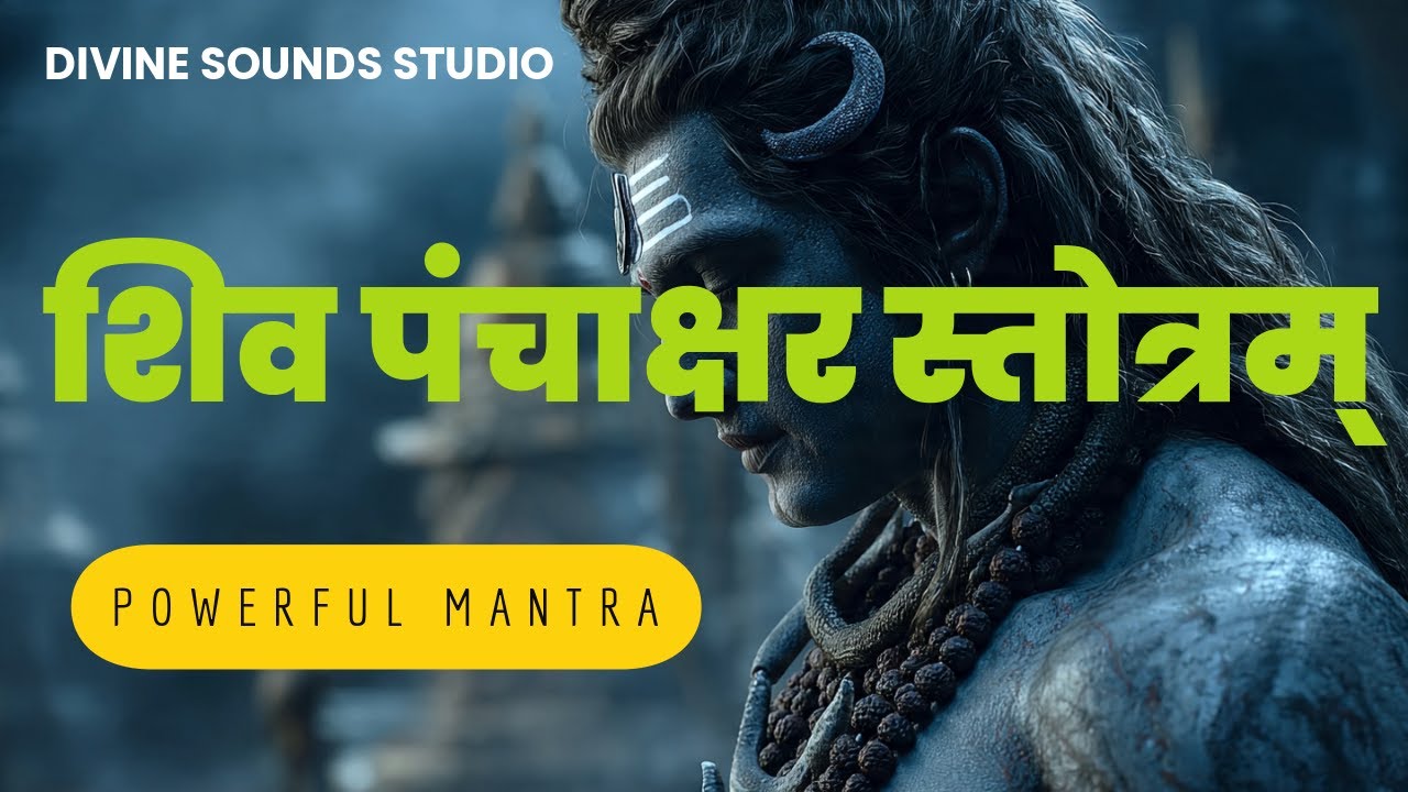 🔱 Shiva Panchakshara Stotram | शिव पंचाक्षर स्तोत्रम् | Parteek Mishra | Adi Shankaracharya |