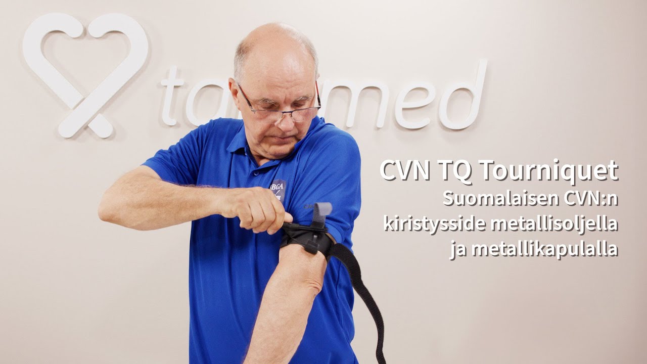 CVN TQ Tourniquet - kiristysside metallikahvalla
