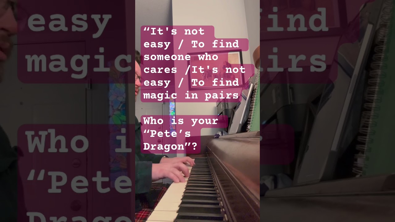 It&rsquo;s Not Easy (Pete&rsquo;s Dragon) ( #piano #improvisation #cover )