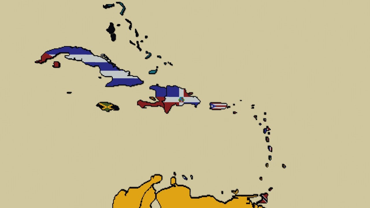 Building the Caribbean - Minecraft World Flag Map (Part 38)
