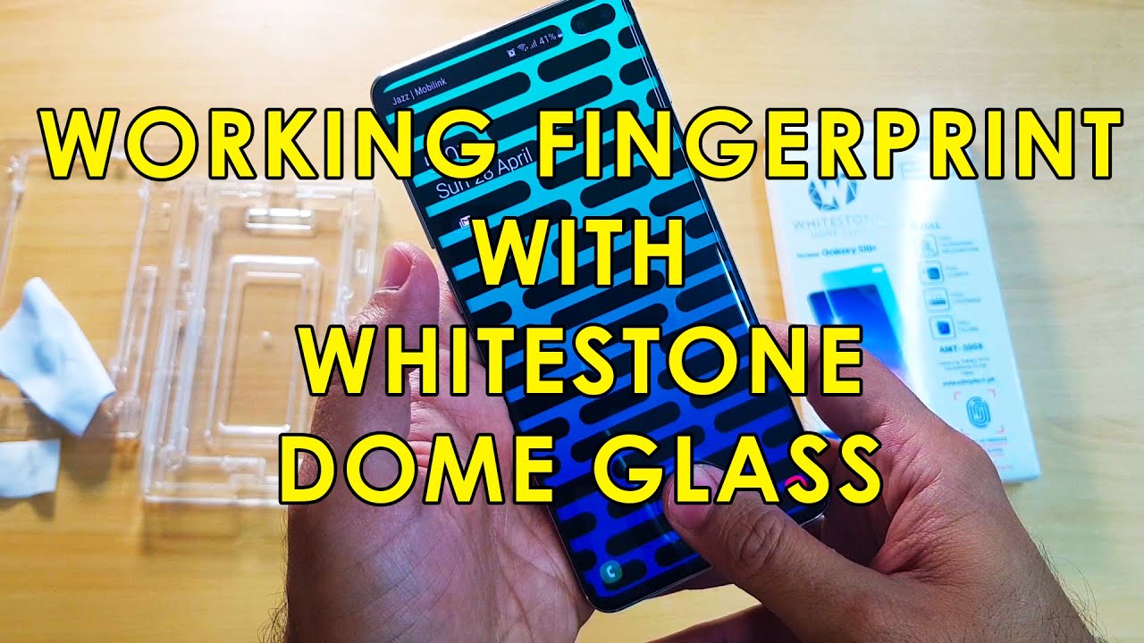Whitestone Dome working with S10+ Fingerprint Sensor