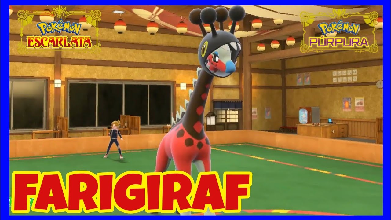FARIGIRAF INTENTA DARLO TODO en POKÉMON ESCARLATA y PÚRPURA
