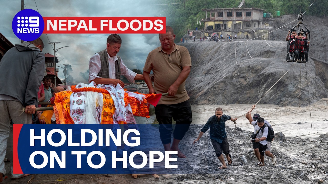 Grave concerns for 38 Aussies still missing after Nepal flood disaster | 9 News Australia