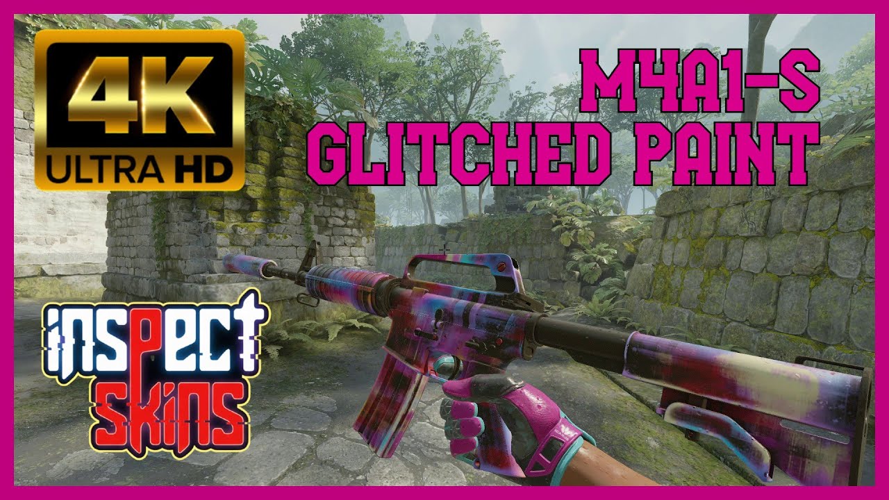 M4A1-S Glitched Paint - Skin Inspect & Showcase (All Floats) | CS2 [4K60FPS]