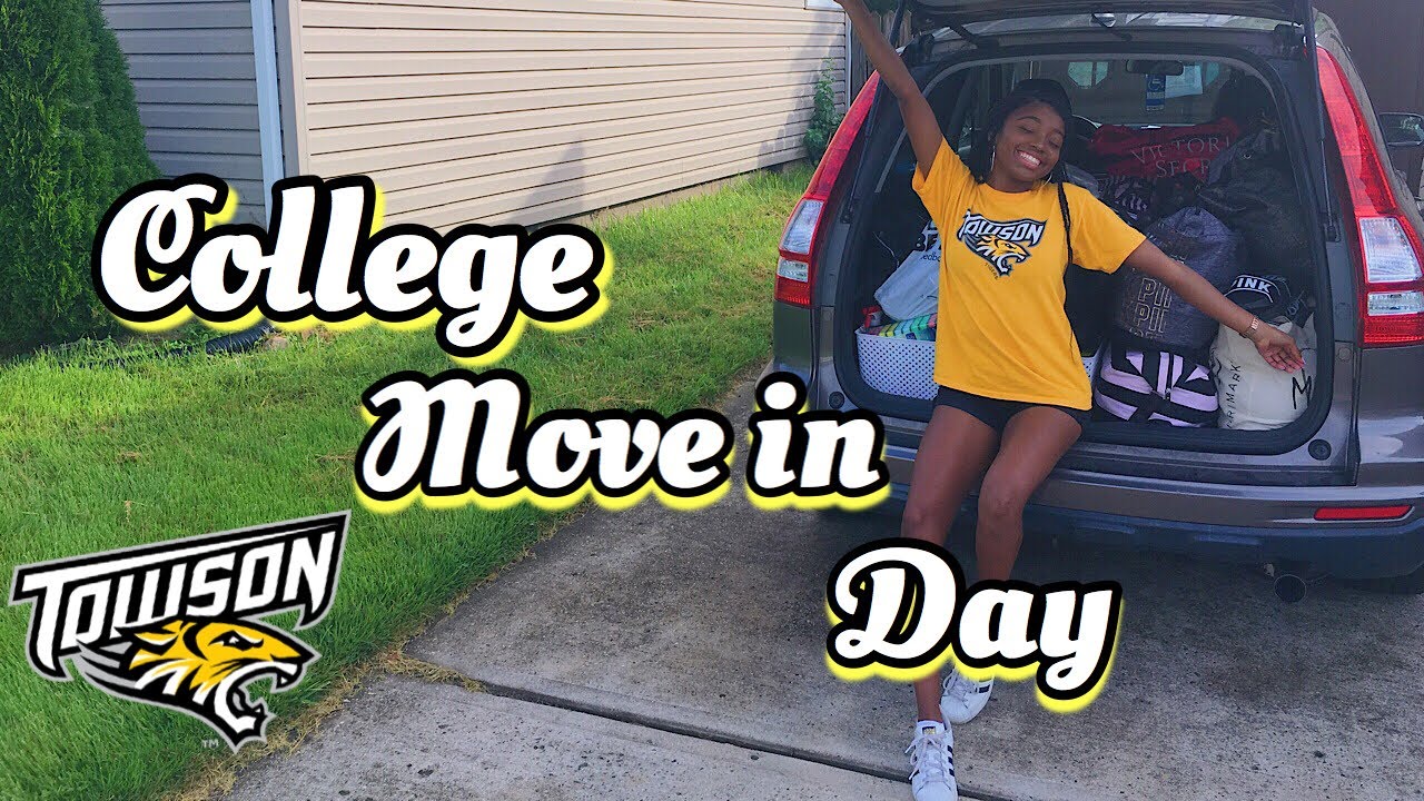 COLLEGE MOVE IN VLOG | TOWSON UNIVERSITY (Freshman)