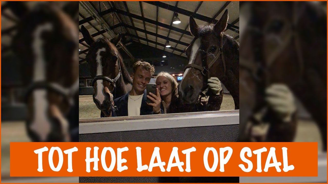 Tot half 12 's nachts op stal?! | PaardenpraatTV