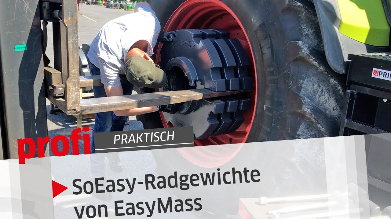SoEasy-Radgewichte von EasyMass montieren | profi #praktisch