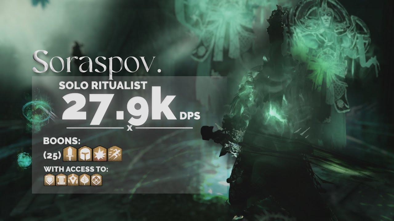 OUTDATED | Guild Wars 2 - Open World Solo Ritualist | Benchmark + Demo/Walkthrough