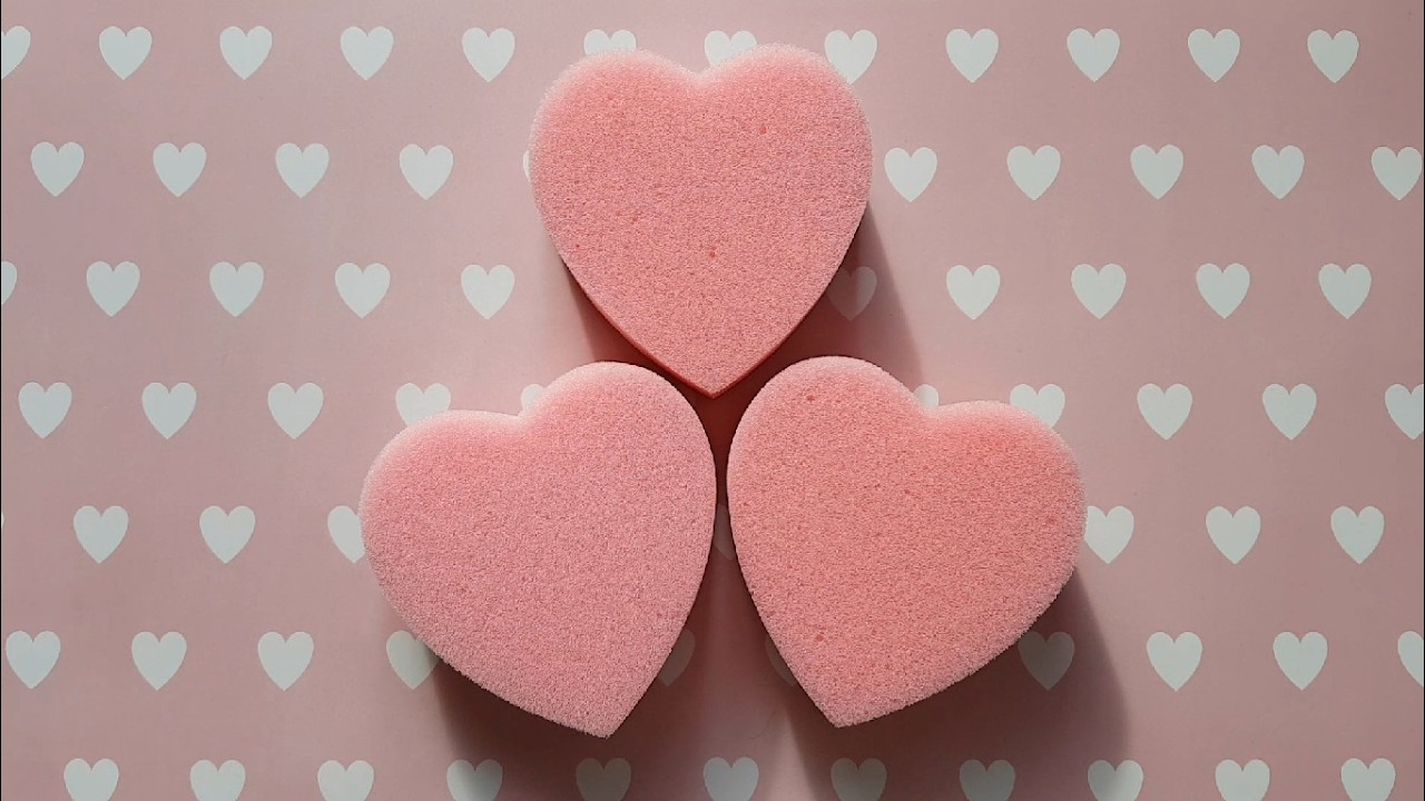 💞 DRY, DAMP & SOAPY sponge ripping + squeezing ASMR #sponge