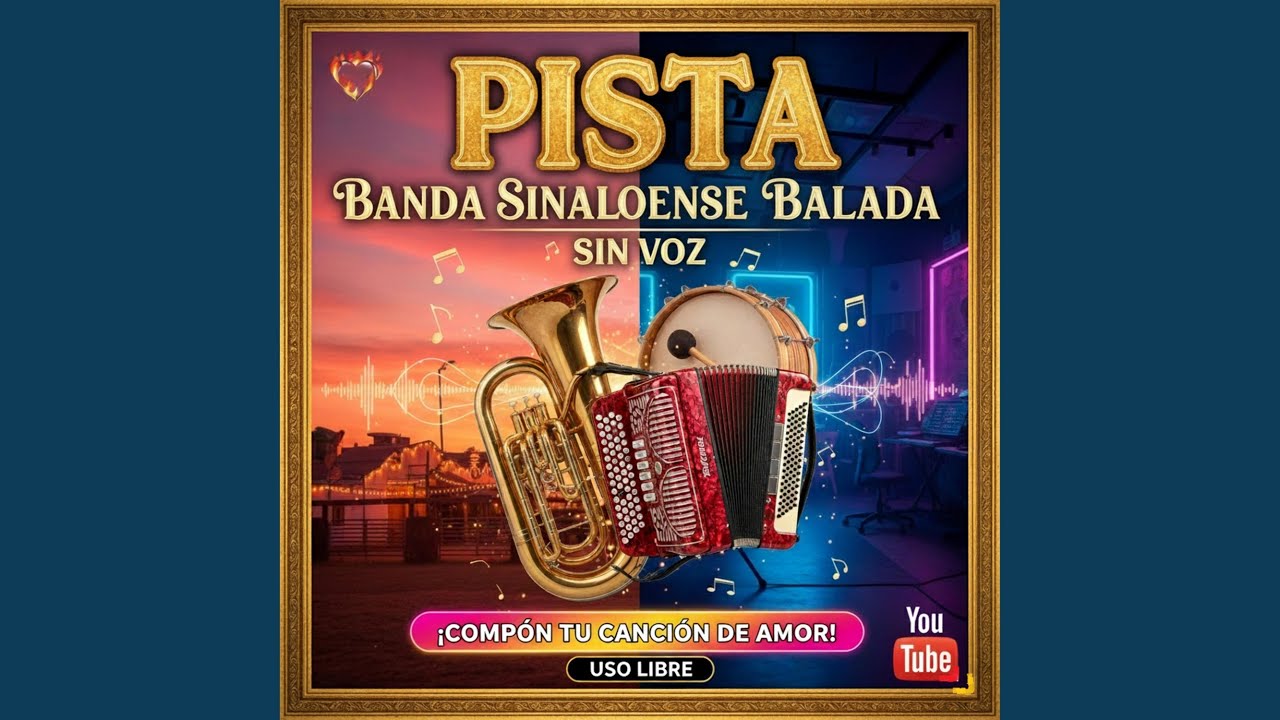 Pista de banda con guitarra balada para componer