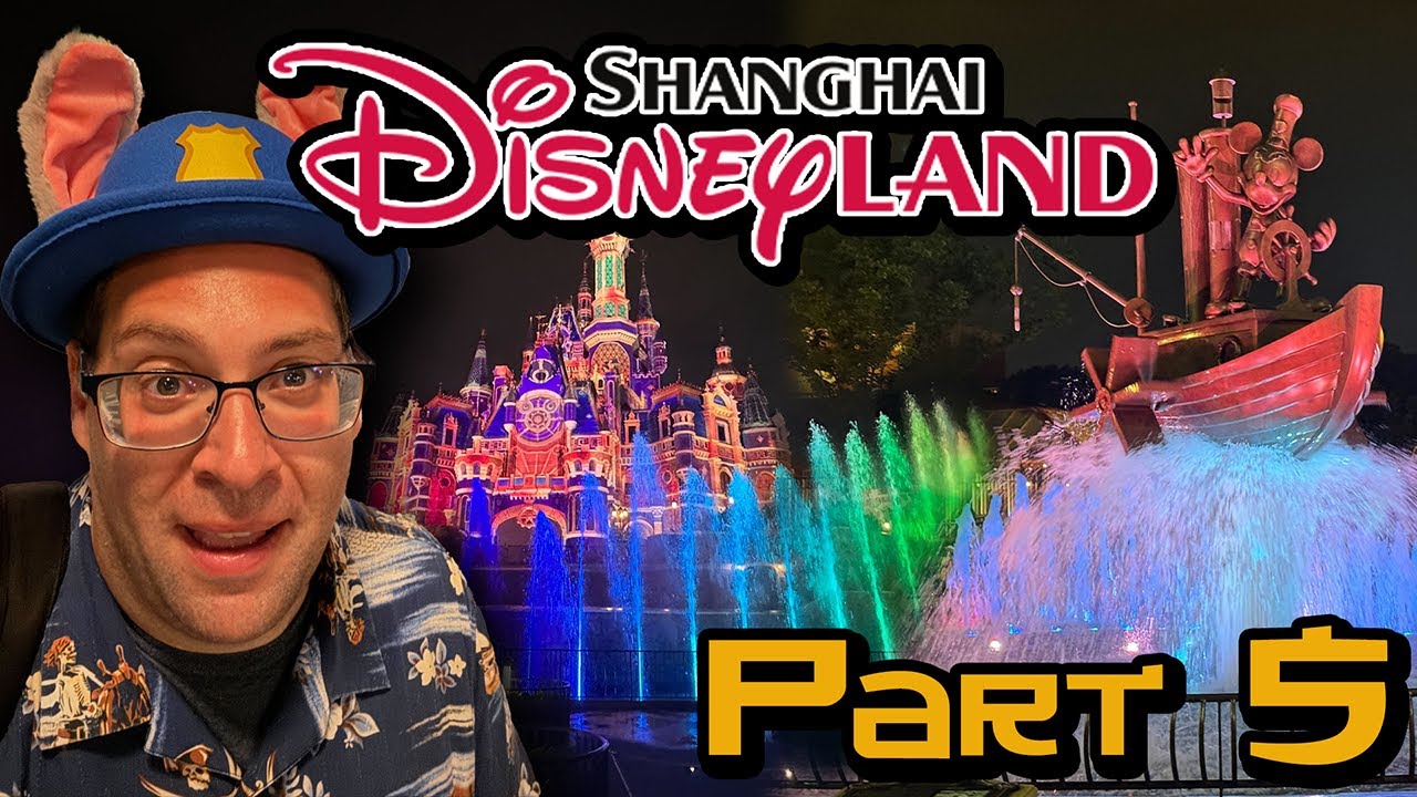 Exploring Zootopia at Night and Fireworks! - Shanghai Disneyland 2024 Part 5
