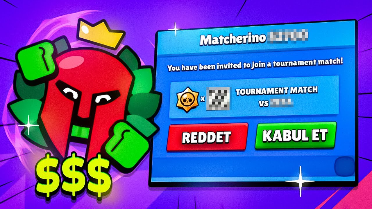 MATCHERİNO TURNUVASINA KATILDIM! YENİLGİSİZ KAZANDIK! Brawl Stars