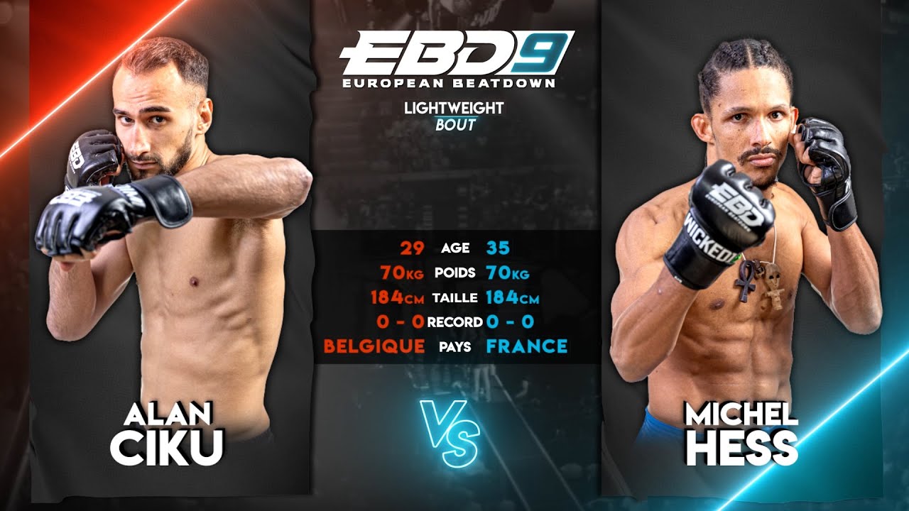 EBD 9 - Alan Ciku vs Michel Hess / LIGHTWEIGHT BOUT