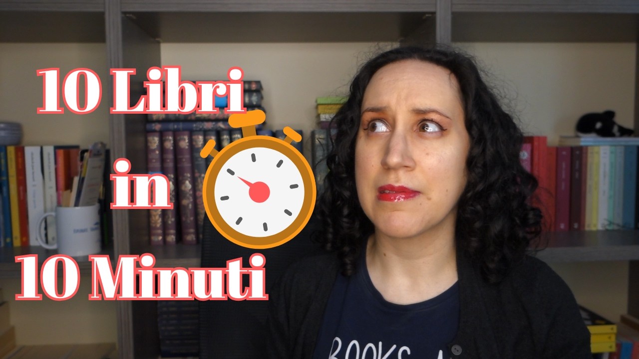 10 Libri in 10 Minuti #challenge | Ce la farò?