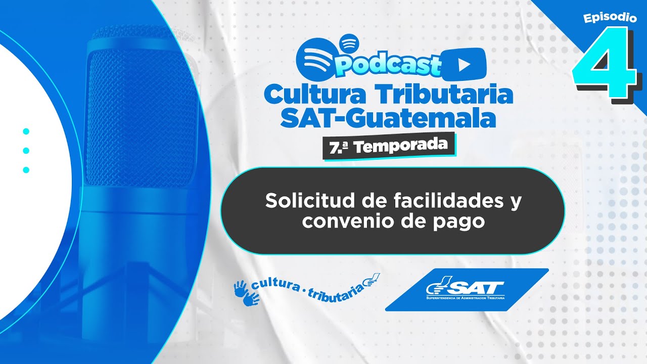 Solicitud de facilidades y convenio de pago.