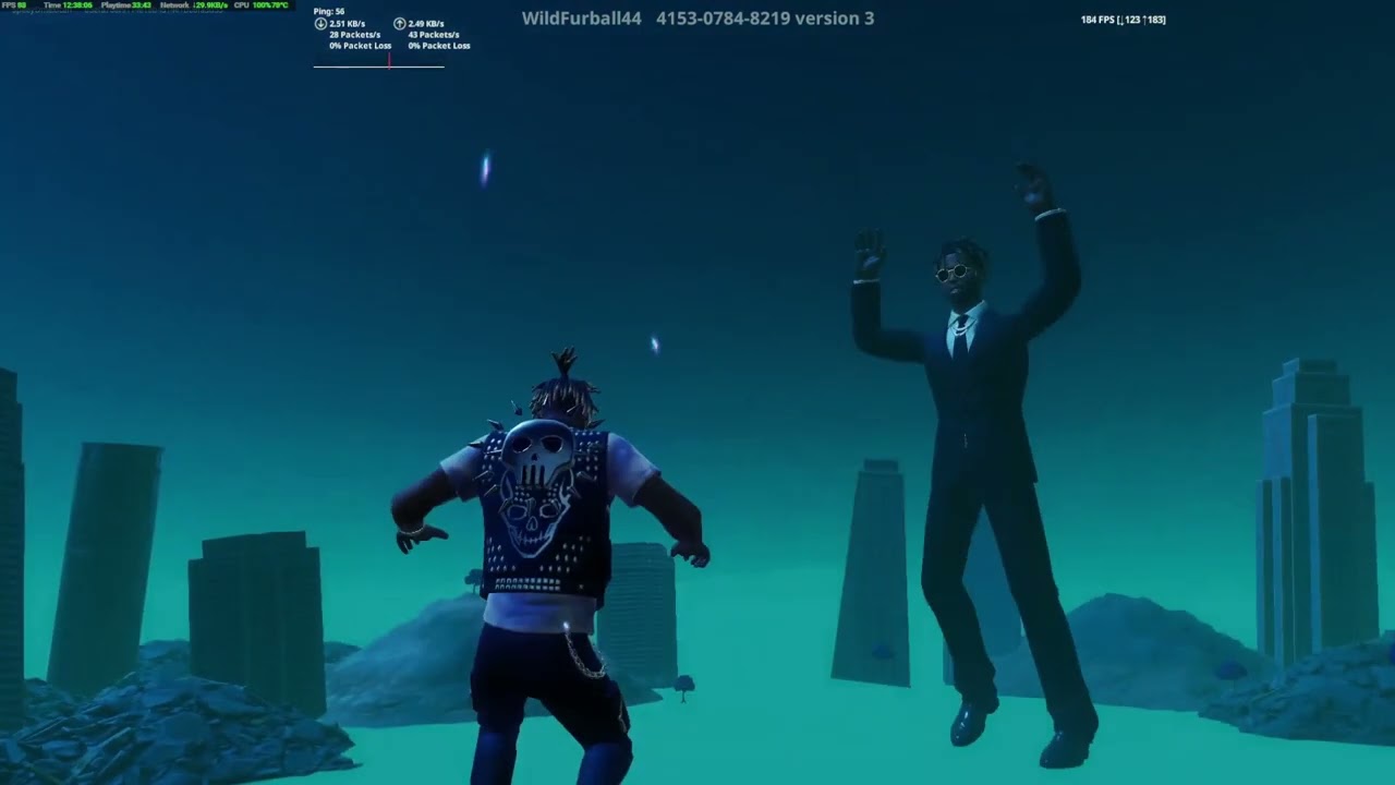 Fortnite, creative Juice WRLD concert