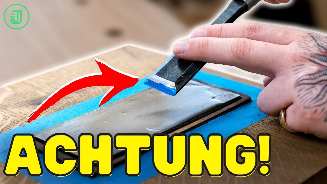 DAS solltest du beim WERKZEUG SCH&Auml;RFEN niemals machen! | Jonas Winkler