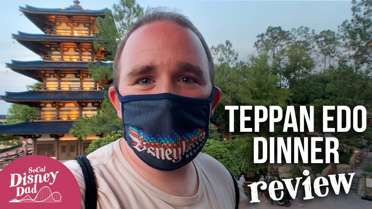 Teppan Edo EPCOT Review 2021 + Chef Making Dinner Full Show