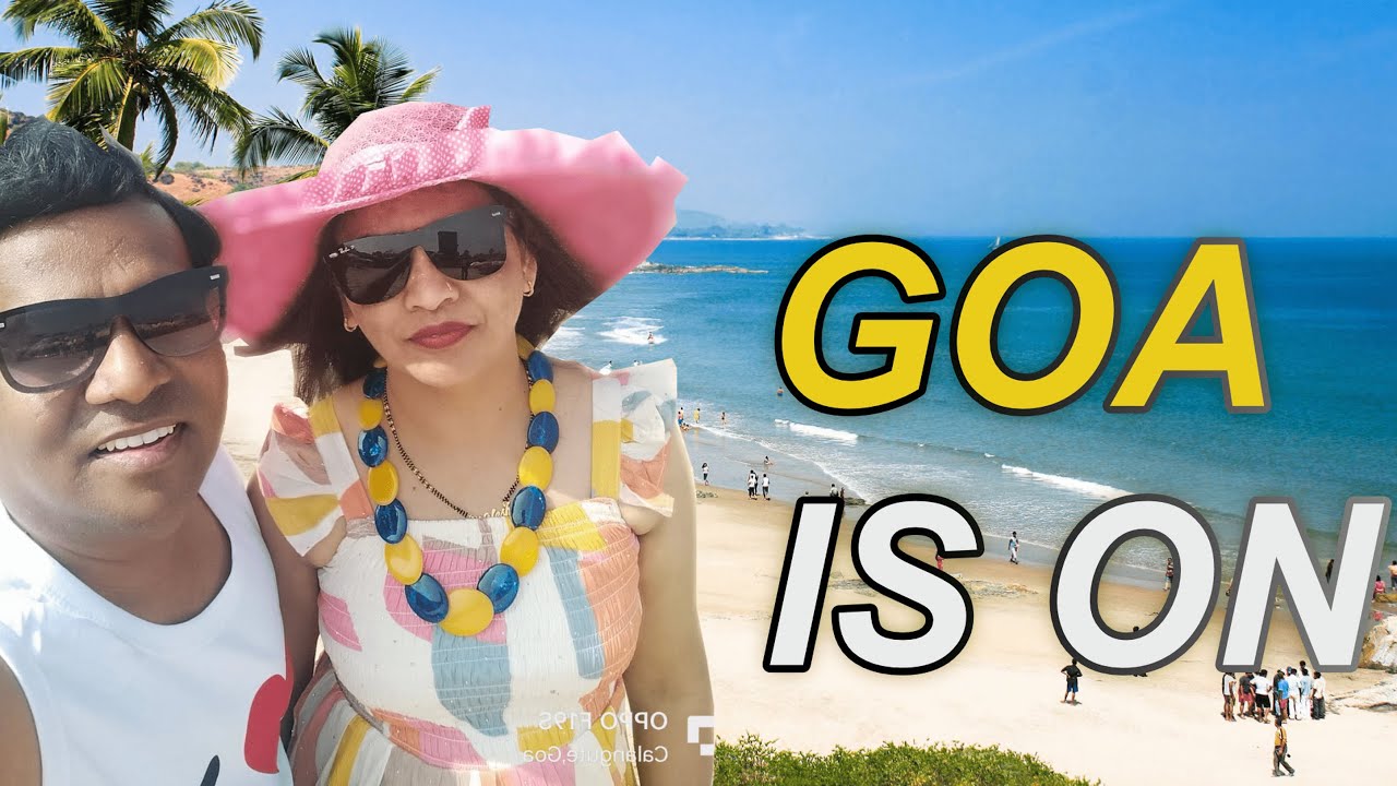 Goa II Calangute Beach -25 December 2025  II Famous Holiday Street  CHRITMAS Day CELEBRTION