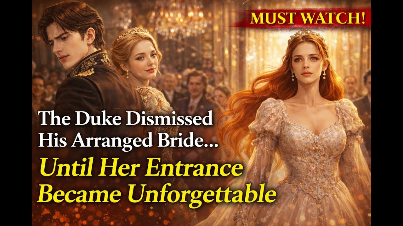 The Duke Dismissed His Arranged Bride… Until Her Entrance Became Unforgettable
