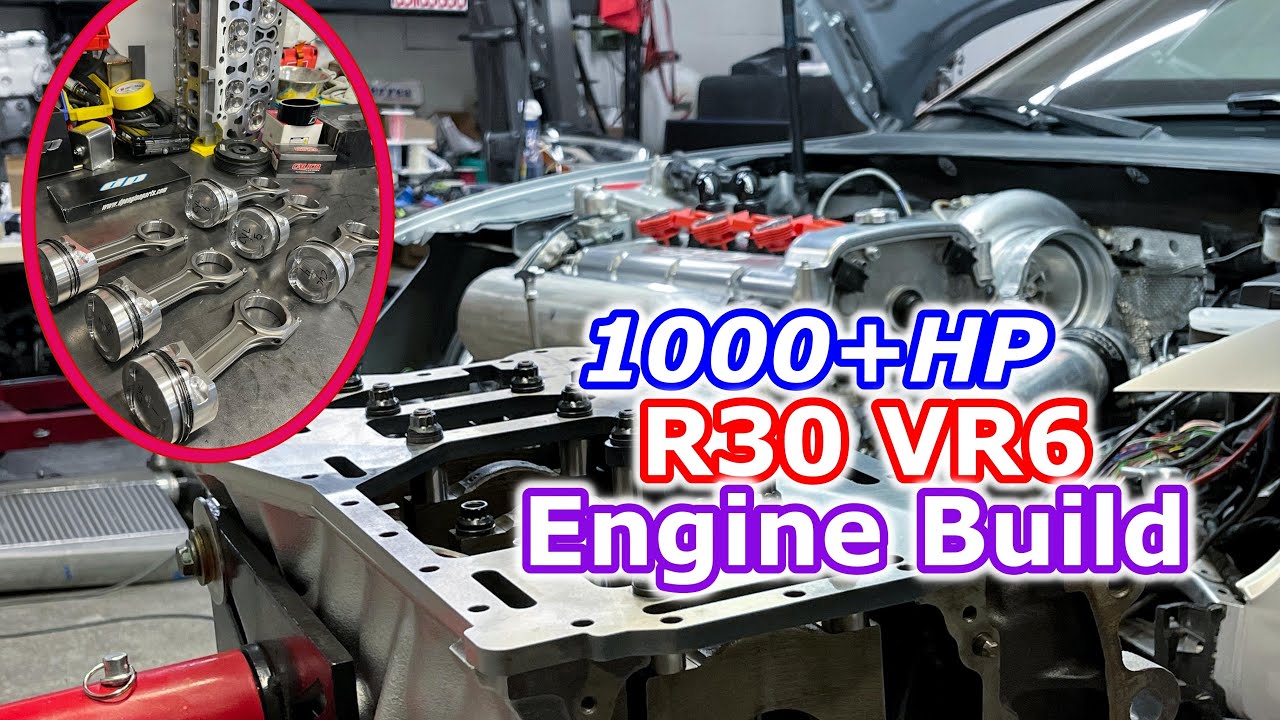 Сборка двигателя R30 VR6, часть 1