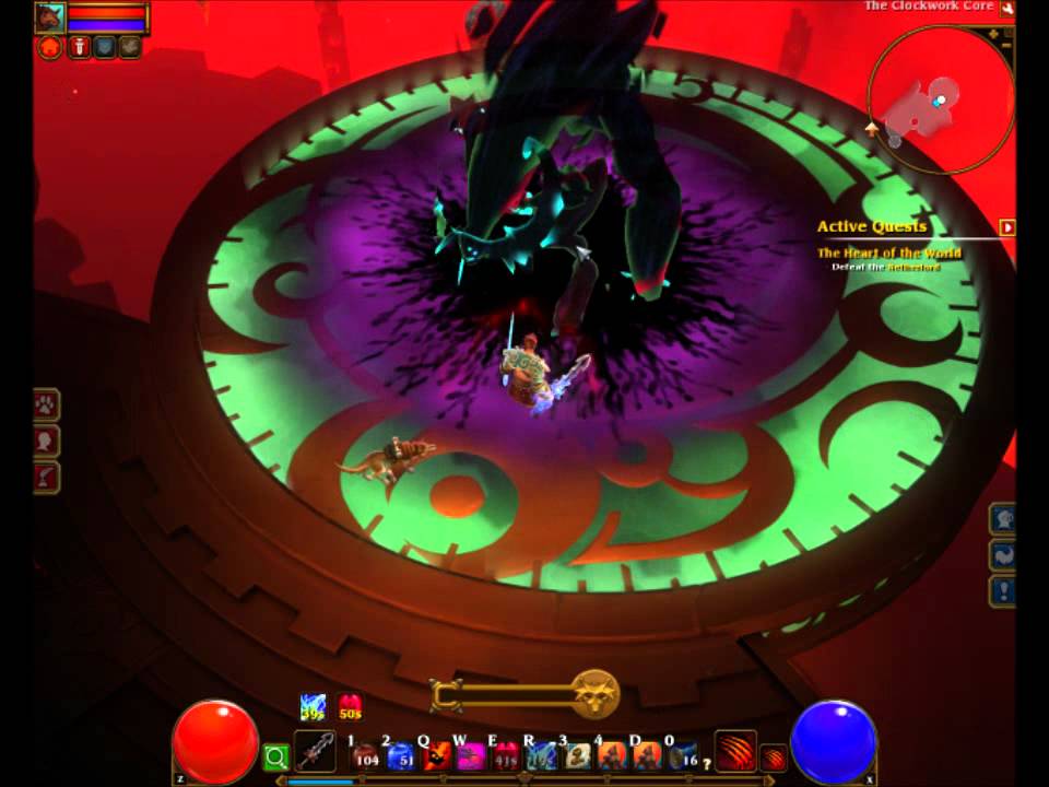 Torchlight 2: NG+ Final Boss Netherlord Killed in 24 Seconds - Berserker
