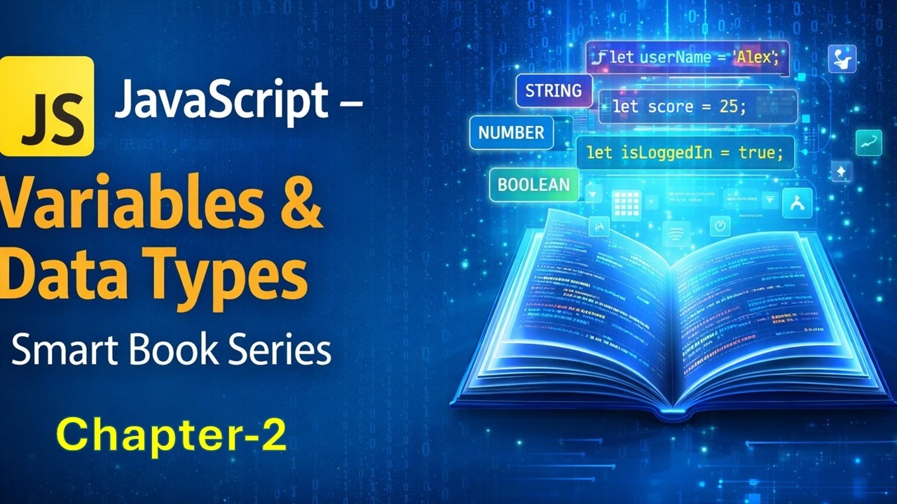 Java Script – Variables & Data Types | Smart Book Series – Chapter 2