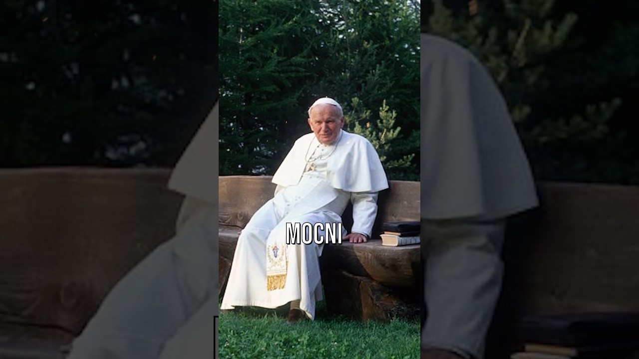 SŁOWA OTUCHY PAPIEŻA POLAKA ✝️ #papież #kosci&oacute;ł #biblia #ksiądz #wiara #janpaweł2 #jp2